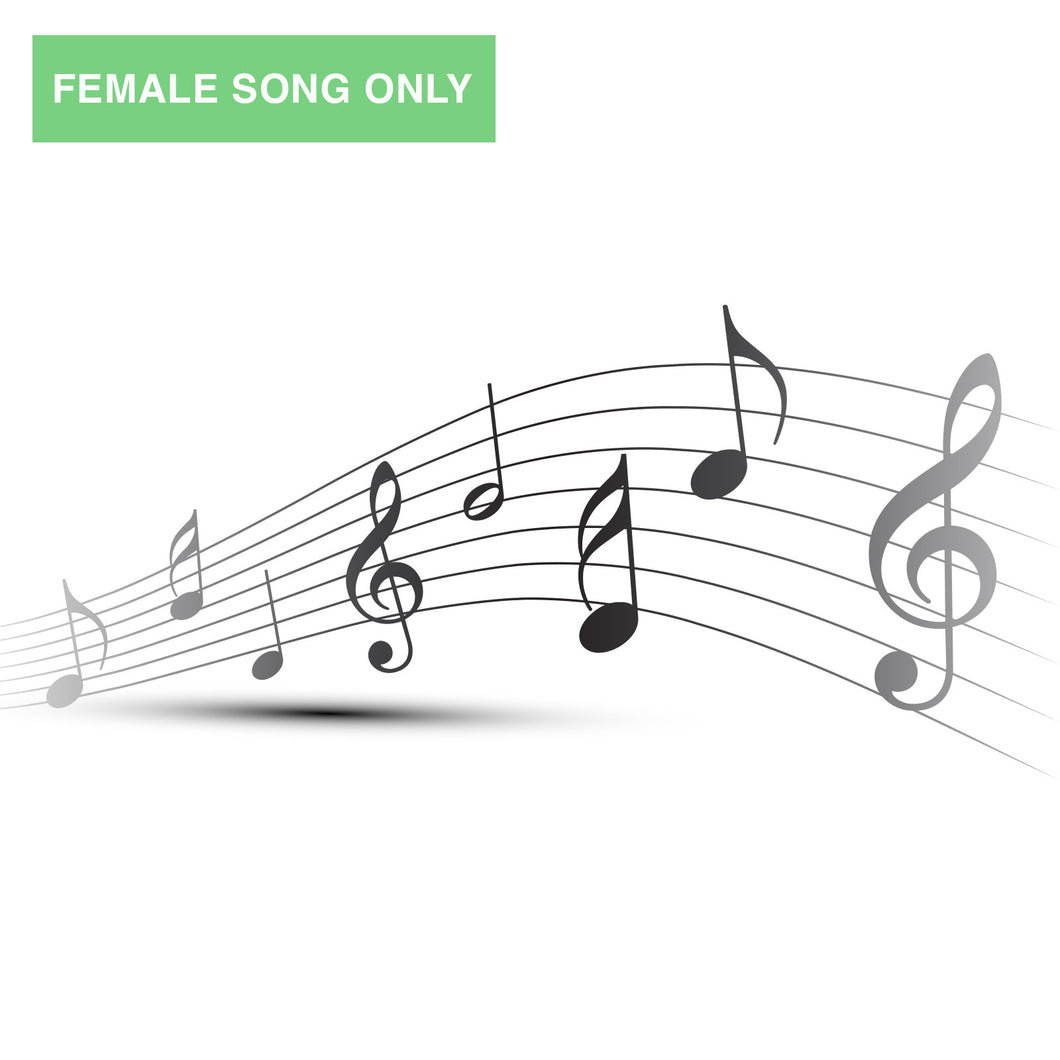 When You and I Are Fast Asleep: Downloadable Song - Female Voice
